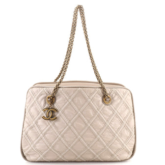 Chanel Triptych Tote Quilted Calfskin