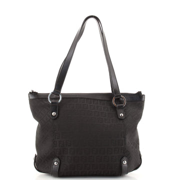 Fendi Vintage Zip Tote Zucchino Canvas Small