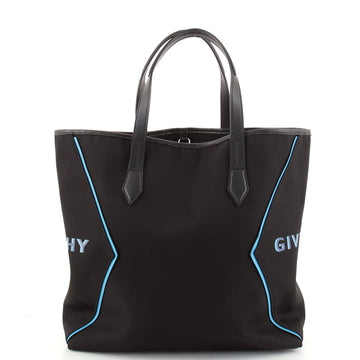 Givenchy Logo Shopper Tote Nylon with Leather Medium