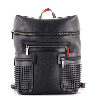 Christian Louboutin Apoloubi Backpack Spiked Leather