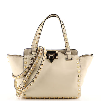 Valentino Rockstud Tote Soft Leather Mini