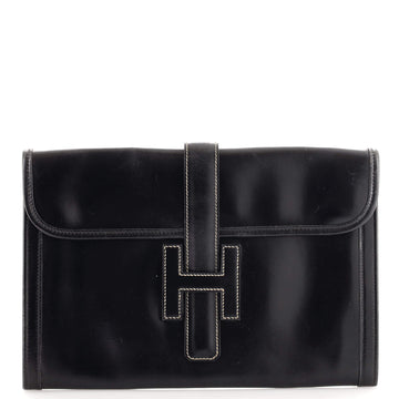 Hermes Jige Clutch Box Calf PM