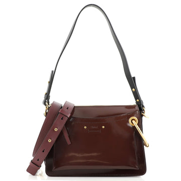 Chloe Roy Shoulder Bag Patent Small