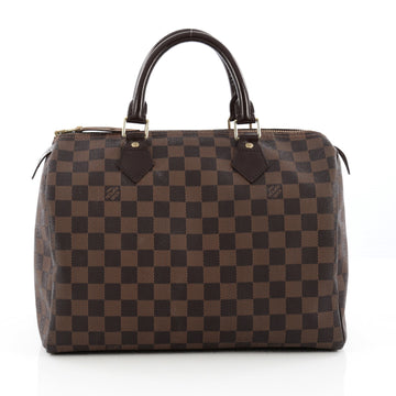 Louis Vuitton Speedy Handbag Damier 30 Brown