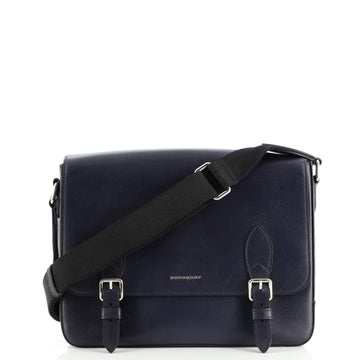 Burberry Hendley Messenger Bag Leather Medium