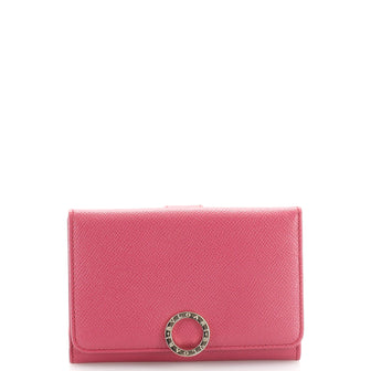 Bvlgari Bvlgari Bifold Wallet Leather Compact