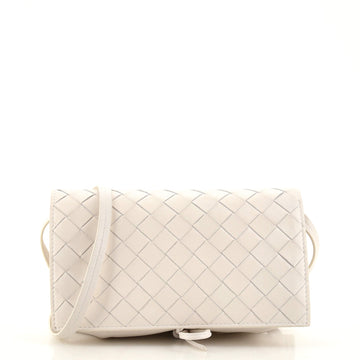 Bottega Veneta Knot Flap Crossbody Intrecciato Nappa Small