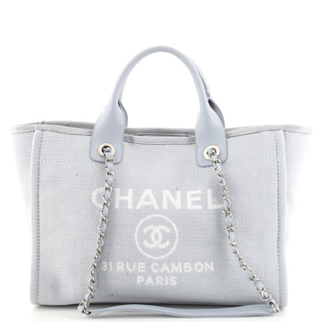 Chanel Deauville NM Tote Mixed Fibers Small