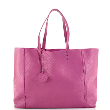 Bottega Veneta Intrecciomirage Tote Leather Medium