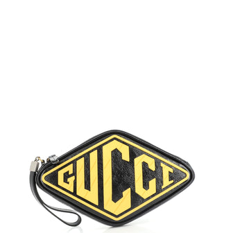 Gucci Retro Logo Wristlet Pouch Patent