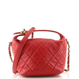 Chanel Perfect Meeting Hobo Quilted Lambskin Small
