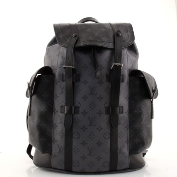 Louis Vuitton Christopher Backpack Reverse Monogram Eclipse Canvas PM