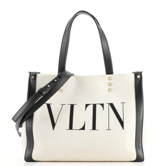 Valentino Grande Plage VLTN Tote Canvas Small