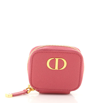 Christian Dior 30 Montaigne AirPods Pro Zip Case with Strap Leather