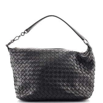 Bottega Veneta Zip Hobo Intrecciato Nappa Small