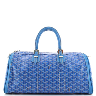 Goyard Croisiere Bag Coated Canvas 35 Blue 159680215