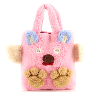 Gucci Children's Flying Bear Tote Shearling