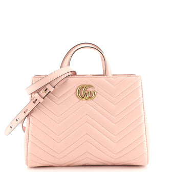 Gucci GG Marmont Tote Matelasse Leather Small