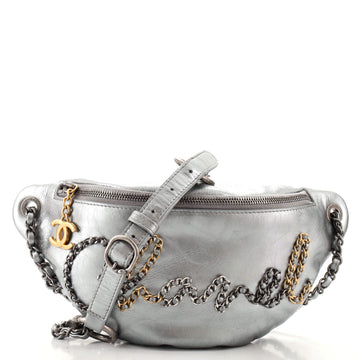 Chanel Chain Signe Waist Bag Calfskin
