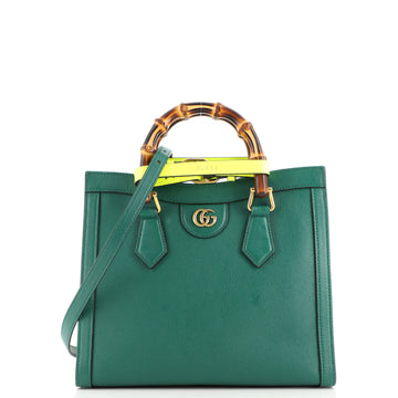 Gucci Diana NM Bamboo Handle Tote Leather Small
