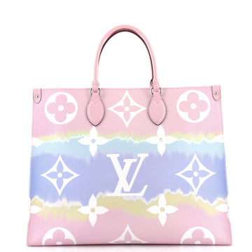Louis Vuitton OnTheGo Tote Limited Edition Escale Monogram Giant GM