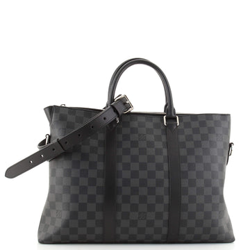 Louis Vuitton Anton Briefcase Damier Graphite
