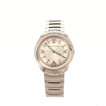 Louis Vuitton Fifty Five Quartz Watch Stainless Steel 31