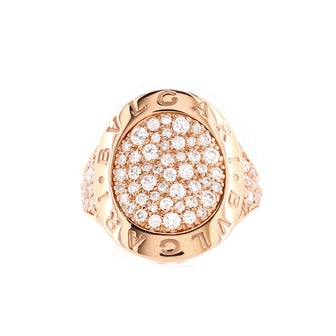 Bvlgari Bvlgari Ring 18K Rose Gold with Diamonds