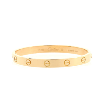 Cartier Love Bracelet 18K Rose Gold