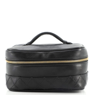 Chanel Vintage Cosmetic Case Lambskin