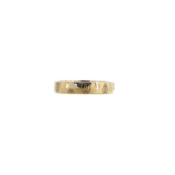 Cartier Logo de Cartier Band Ring 18K White Gold 4mm