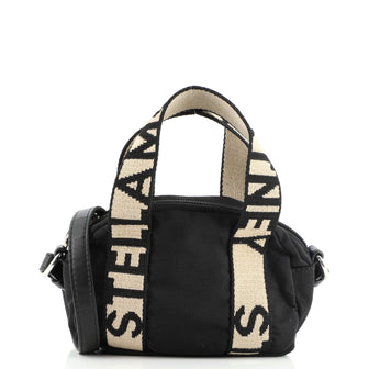 Stella McCartney Logo Boston Bag Nylon Mini