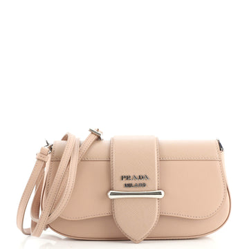 Prada Sidonie Shoulder Bag City Calf with Saffiano Mini