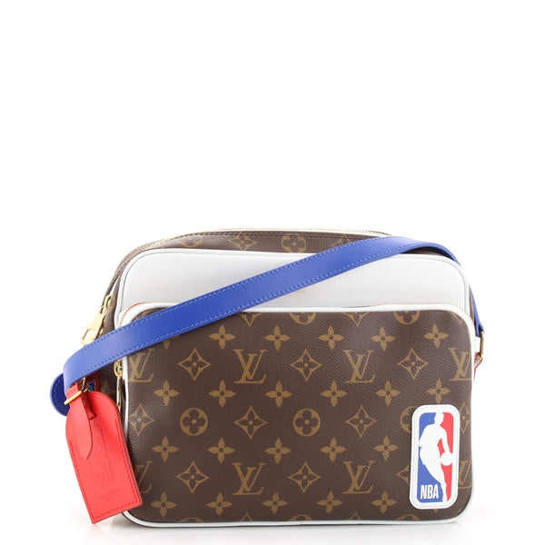 LV x NBA Nil Messenger Bag Monogram Canvas