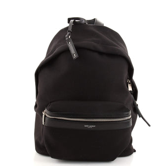 Saint Laurent City Backpack Canvas Mini