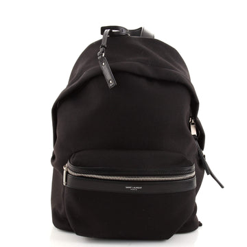 Saint Laurent City Backpack Canvas Mini