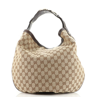 Gucci Wave Hobo GG Canvas