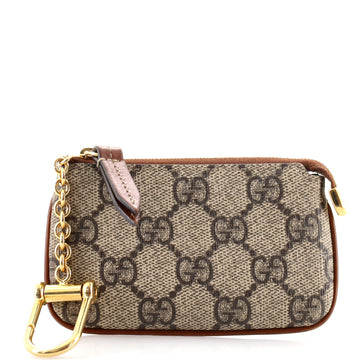 Gucci Key Pouch GG Coated Canvas