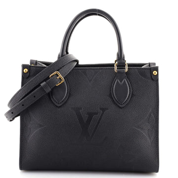 Louis Vuitton OnTheGo Tote Monogram Empreinte Giant PM