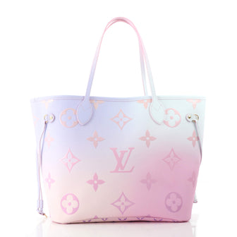 Louis Vuitton Neverfull NM Tote Spring in the City Monogram Giant Canvas MM