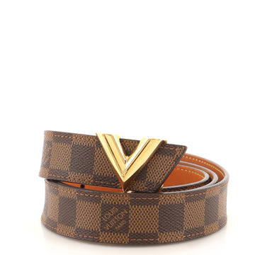 Louis Vuitton Essential V Belt Damier Medium