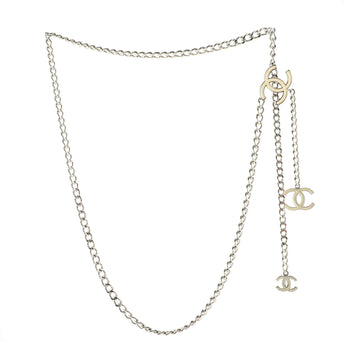 Chanel CC Charm Chain Belt Metal with Enamel