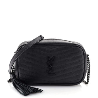 Saint Laurent Lou Camera Bag Matelasse Chevron Leather Mini