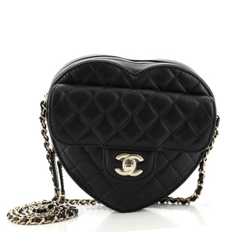 Chanel CC in Love Heart Bag Quilted Lambskin