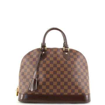 Louis Vuitton Alma Handbag Damier MM