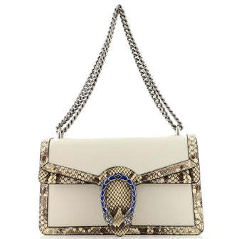 Gucci Dionysus Bag Leather with Python Small