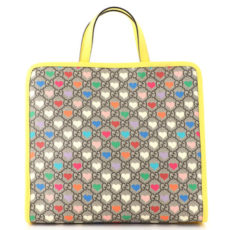 Gucci Children's Tote Printed GG Coated Canvas Medium