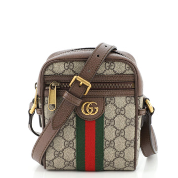 Gucci Ophidia Messenger Bag GG Coated Canvas Mini