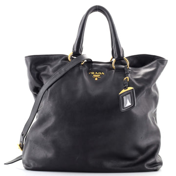 Prada Convertible Tote Vitello Phenix Tall