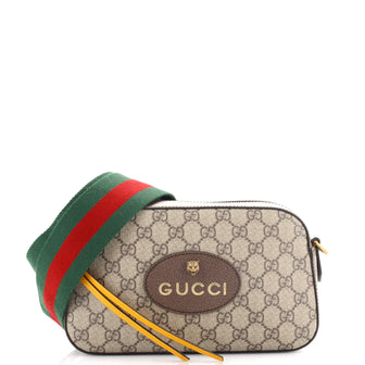 Gucci Neo Vintage Camera Messenger Bag GG Coated Canvas